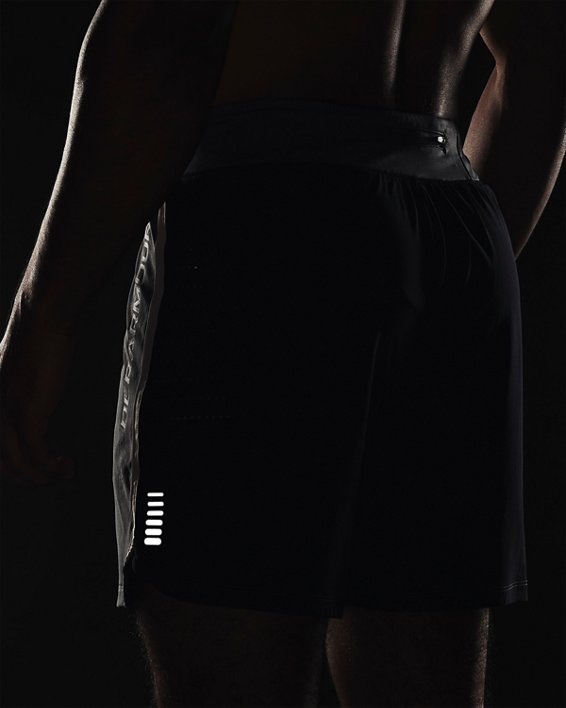 Men's UA Speedpocket 7'' Shorts, Gray, pdpMainDesktop image number 4